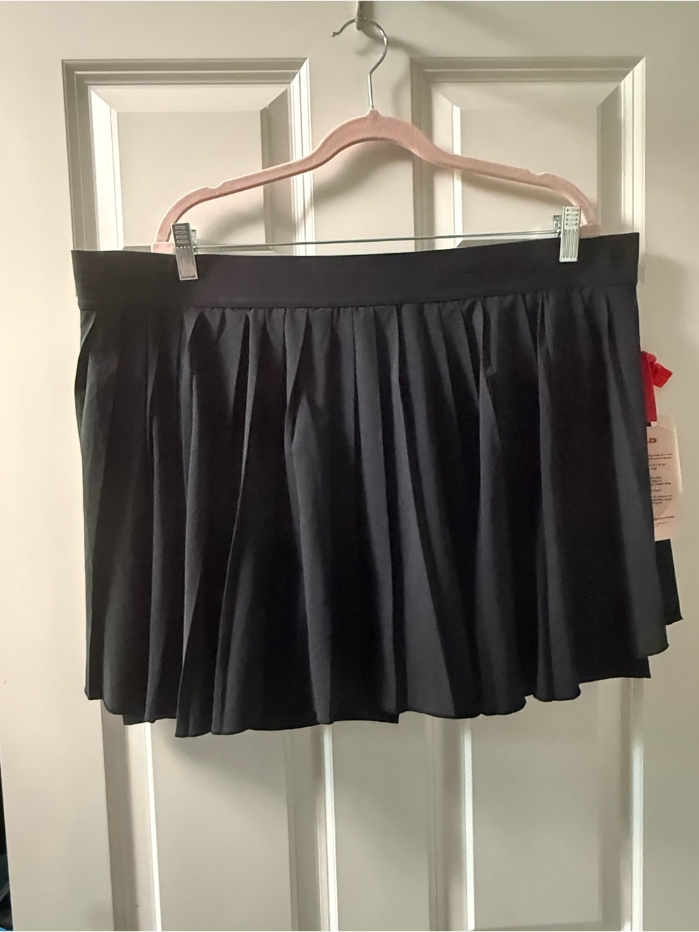 SHEFIT Black Pleated Mini Skort